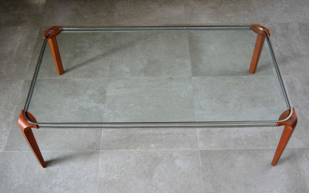 MESA CENTRO Design Italiano GALLOTTI & RADICE - Vintage Achado Raro