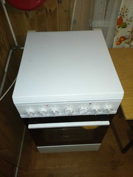 Плита комбінована (Газ+Електродуховка) Gorenje K 5241 WH