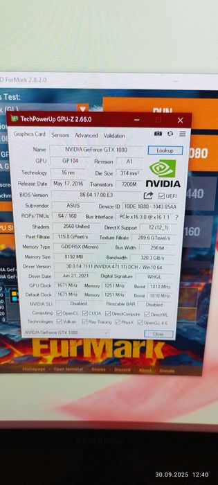Відеокарта gtx 1080 8Gb