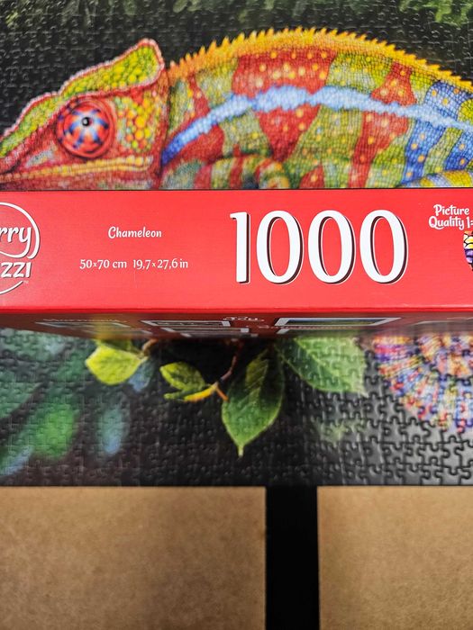 Puzzle Cherry Pazzi 1000 Kameleon (Chameleon) KOMPLETNE!