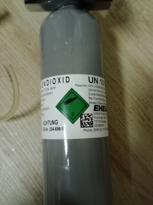 Kit de fertilização EHEIM CO2-SET400 reutilizável