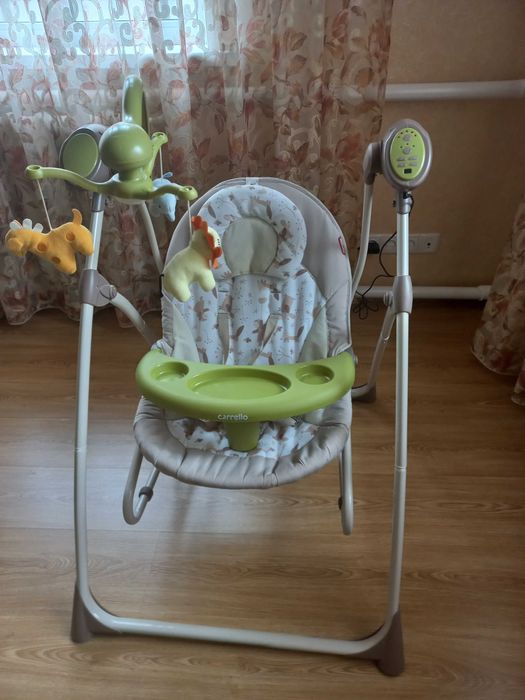 Дитяча гойдалка-шезлонг Carrello Nanny 3 в 1