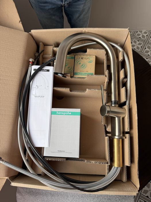 Змішувач Hansgrohe Aqittura M91 FilterSystem 210, 1jet, sBox