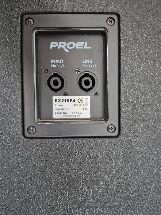 Kolumny PROEL 2 X 450.W plus Phonic Plus