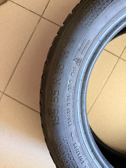 4 Pneus Continental WinterContact TS 870 195/55 R16 – Como Novos