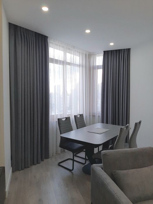 Цех з пошиття тюлю та штор Римські штори на прямі та косі вікна