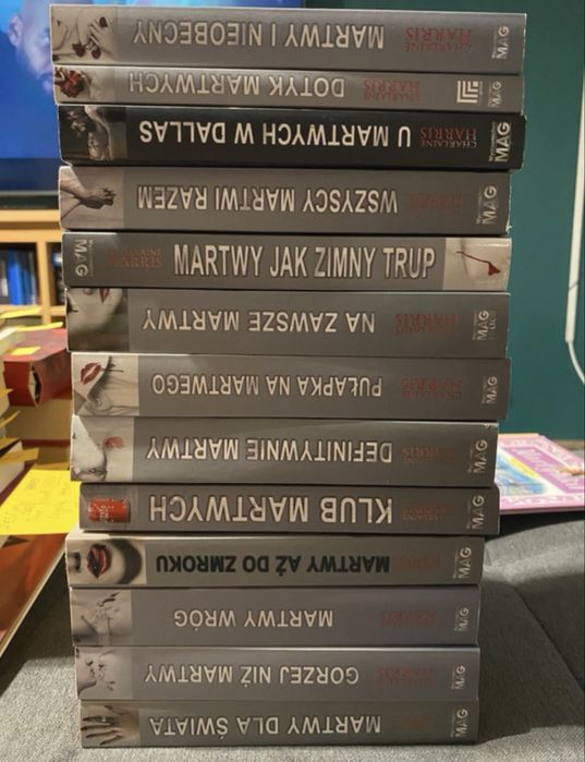 Charlaine Harris zestaw książek