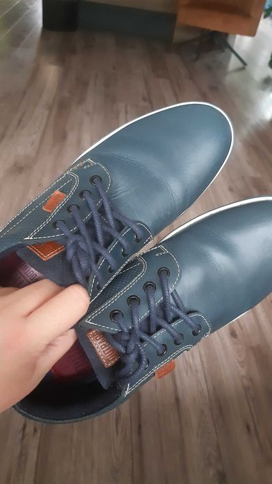 Buty jesień skóra półbuty 40 nowe