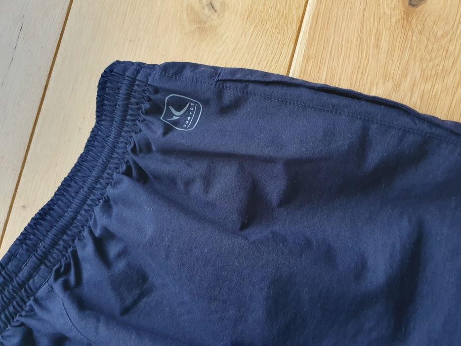 Luźne granatowe spodnie Domyos 36