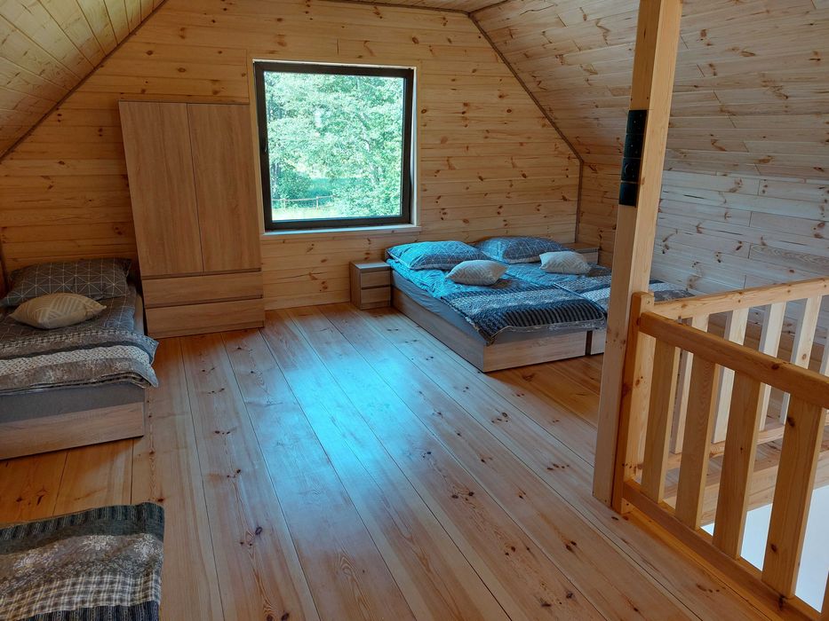 Domek letniskowy nad rzeką Wel