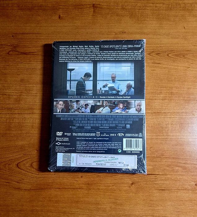 O CASO SPOTLIGHT (Michael Keaton/Mark Ruffalo/Rachel McAdams) NOVO/SEL