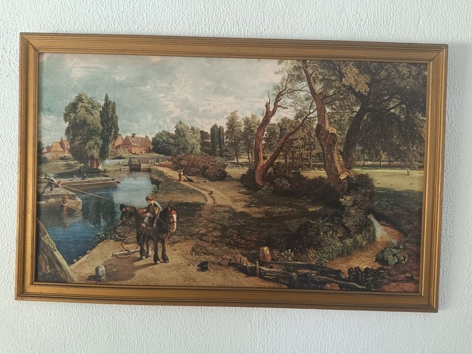 Quadro , ilustração piscatória.