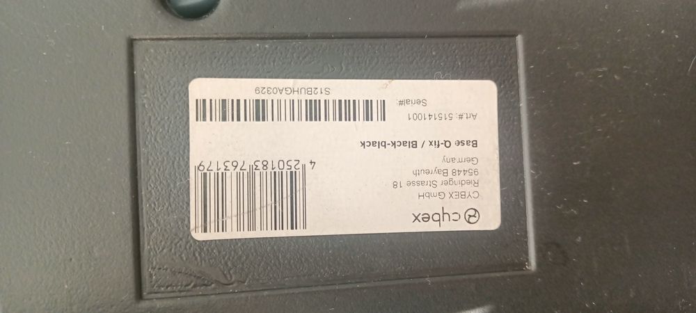 Автокрісло Cybex Cloud Q + база Cybex Base Q-Fix (ISOFIX), Німеччина