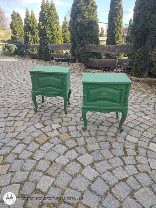 Szafki nocne,nakastlik , komplet ludwik