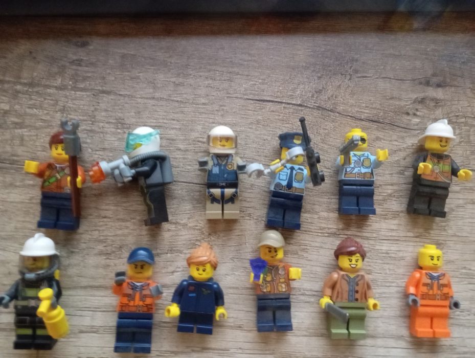 Figurki LEGO city /Minecraft
