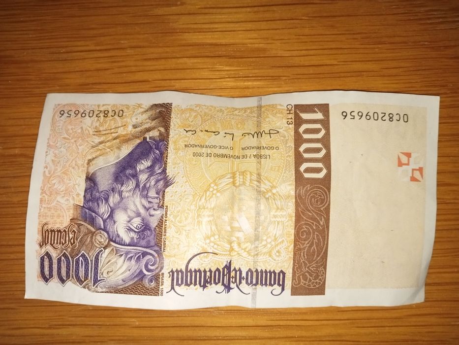 Nota de 1000 escudos