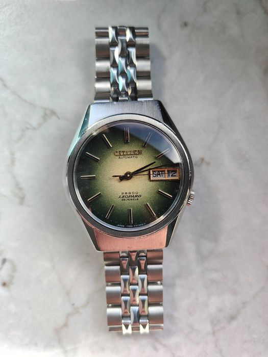 Citizen Leopard 7700 Hi Beat 28800 Automat Zegarek vintage