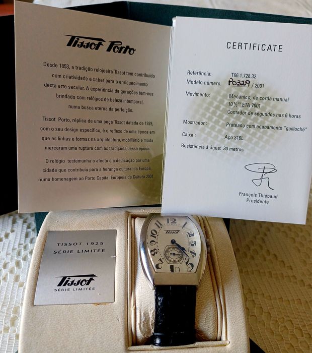 Tissot Porto edição limitada
