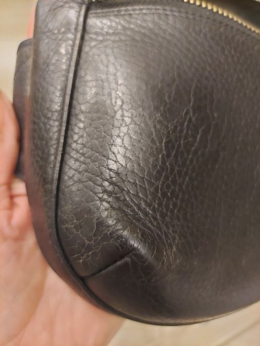 Бананка поясна сумка шкіряна чоловіча