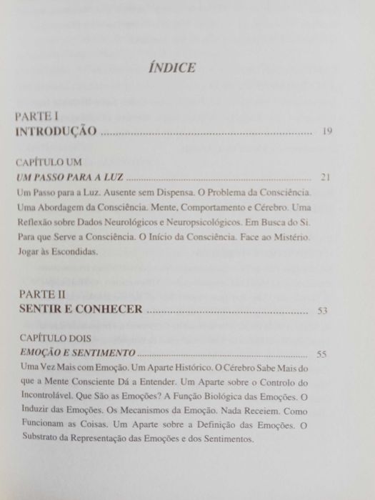 António Damásio - O sentimento de si