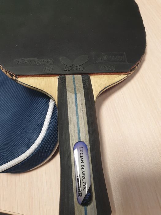 Rakietka do tenisa stołowego, deska Błaszczyk,okładzin Tenergy 05 i 19