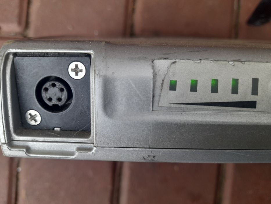 Bateria z bagażnikiem do roweru