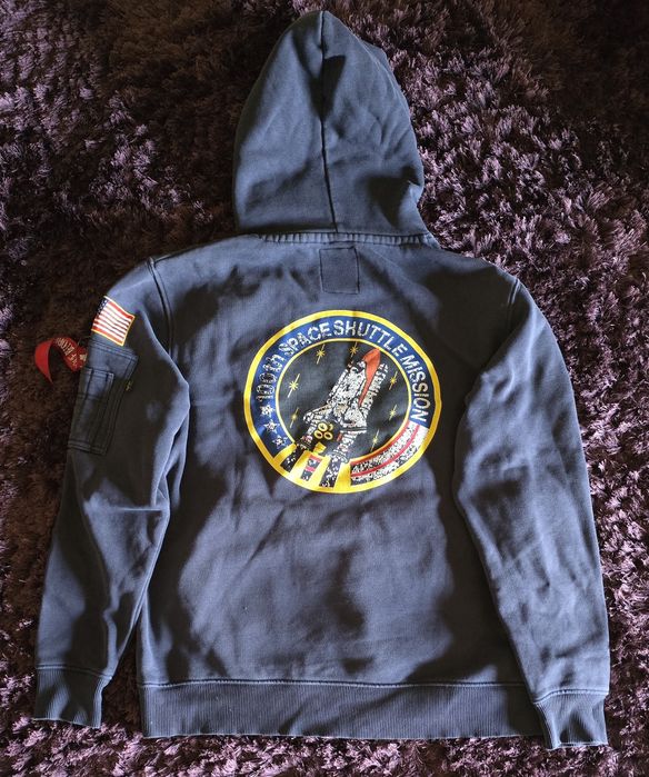 Alpha Industries NASA Space Shuttle Hoodie - Tamanho M