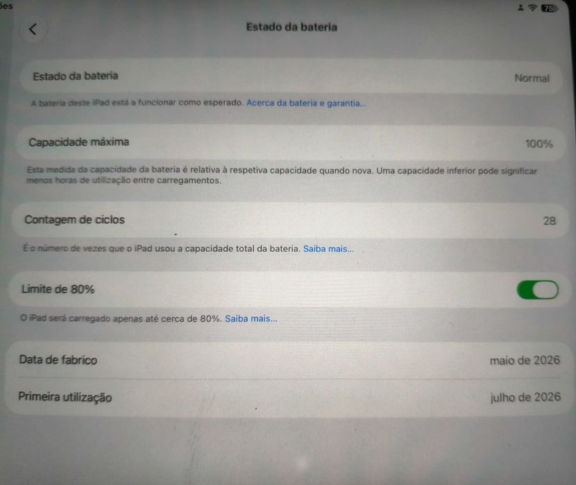 iPad Air 11" (2026) M4 | Como Novo | Garantia e Fatura + Apple Pencil Pro e Capa