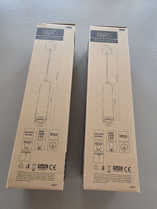 Lampa wisząca 2 szt