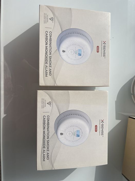 Detetores fumo e monoxido carbono X-Sense