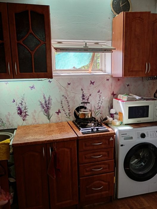 Продам (обмен)свой дом (двухкомнатная квартира на земле )фасад ,