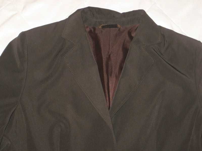 Marynarka damska Madeleine grafitowa grafit szara kieszenie 44 XL XXL