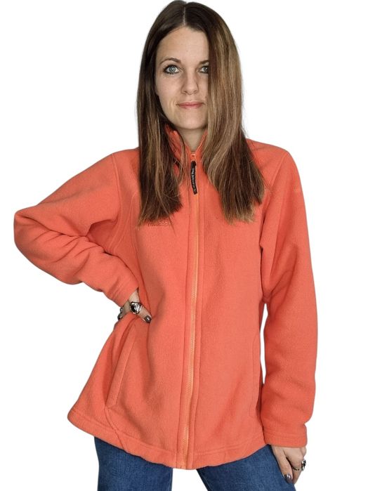 Pomarańczowa kurtka z polarem jack wolfskin rozmiar L/xl 40/42