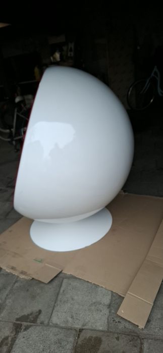 Fotel Gallipoli Biały Kula Ball