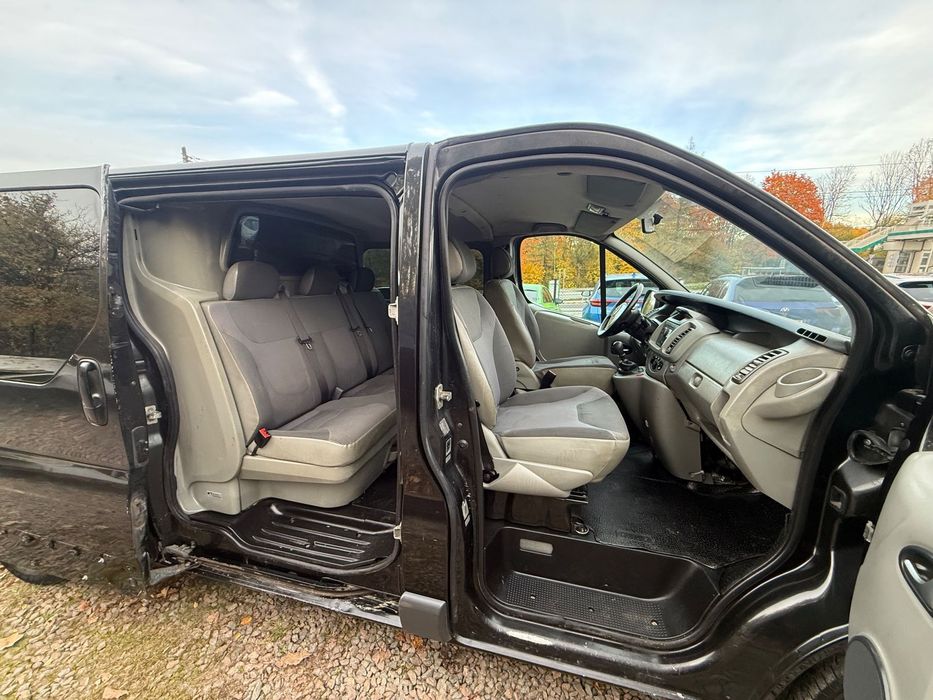Opel Vivaro  2.0 115k Brygadówka Brygadowy 6 osób Transporter T4 T5 Trafic Vito !