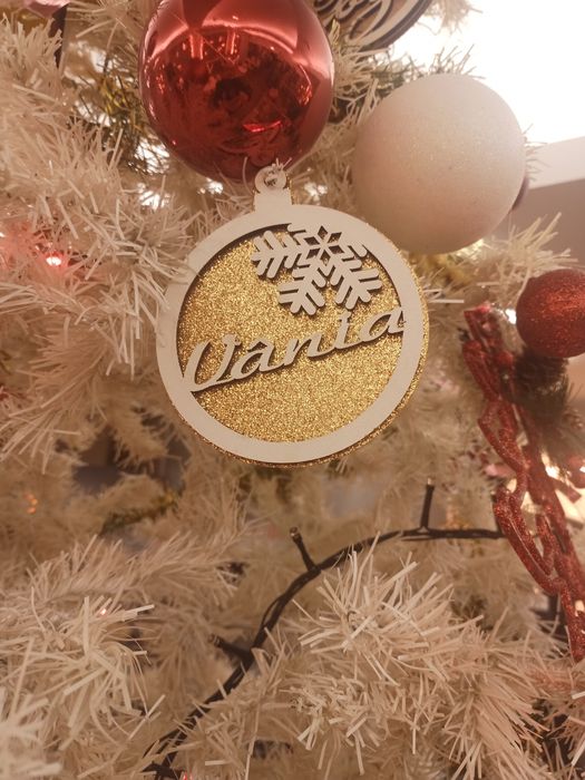 Bolas personalizadas para a sua árvore