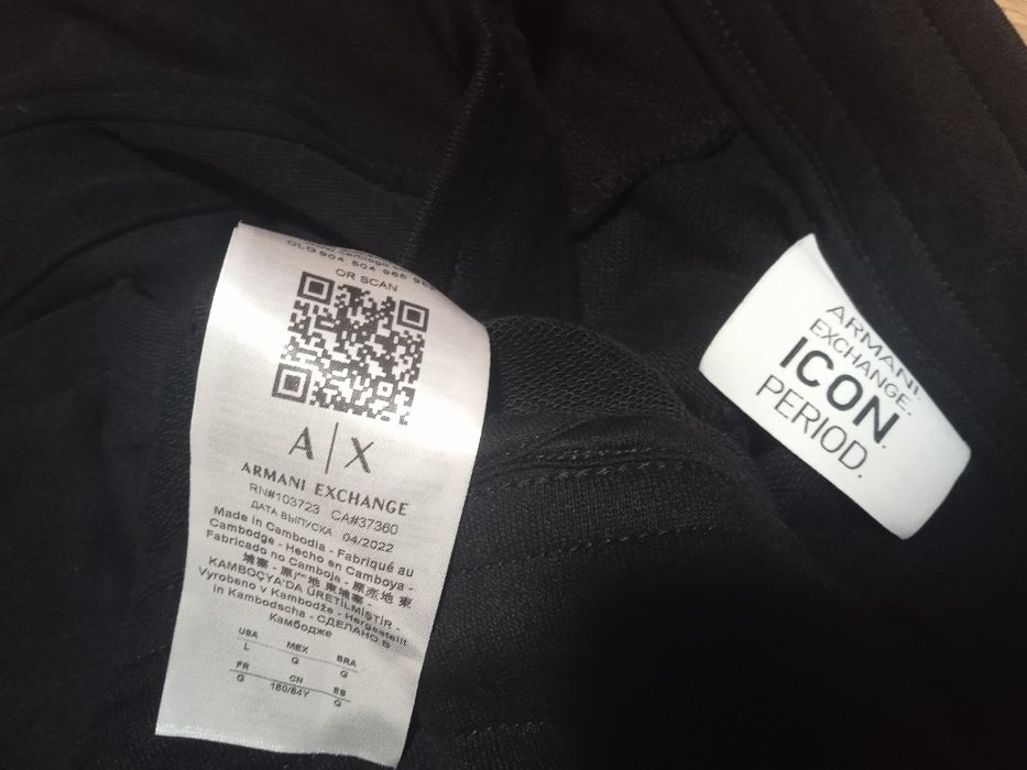 Calças fato de treino Armani Exchange original