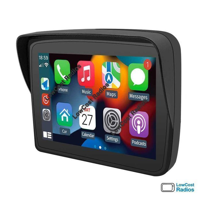 MOTO: Carplay + Android Auto PARA MOTAS