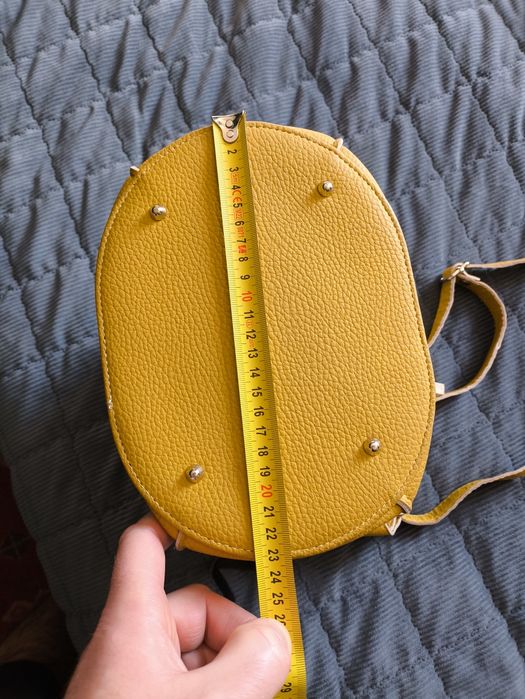 Damska torebka żółta
