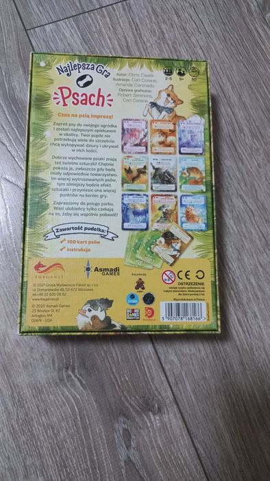 Gra karciana  Najlepsza gra o psach 8+