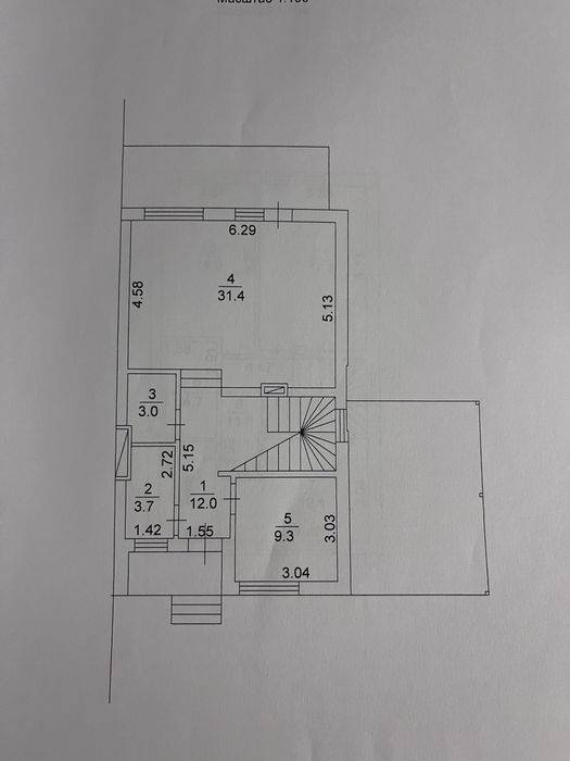 Тайнхаус с террасой 124 м2.