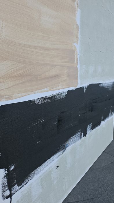 Obraz strukturalny abstrakcja 100x100 nowoczesne wnętrze. Minimalizm