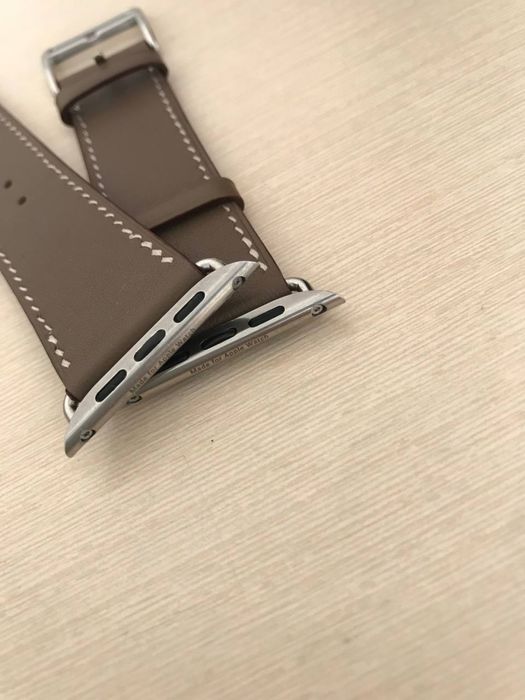 Hermes apple watch ремінець оригінальний шкіряний birkin kelly базовий