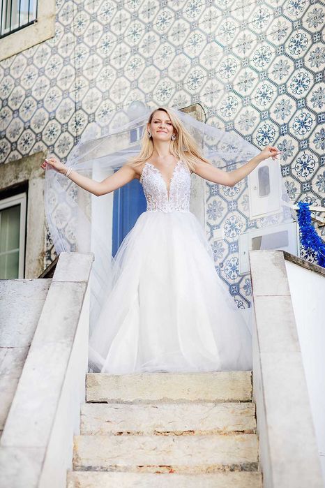 Suknia ślubna w stylu "Księżniczka"