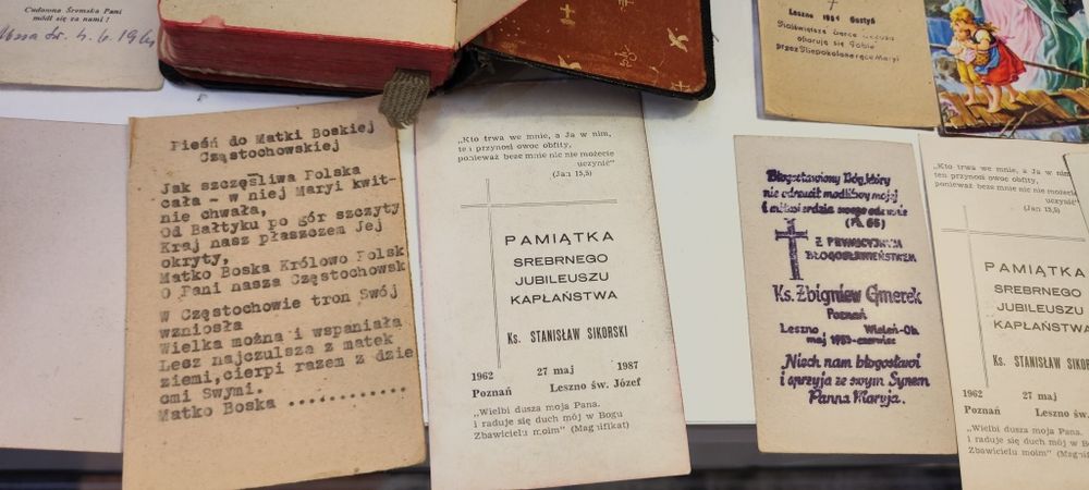 Obrazki Prymicyjne Kapłanów+Modlitewnik 1955 rok