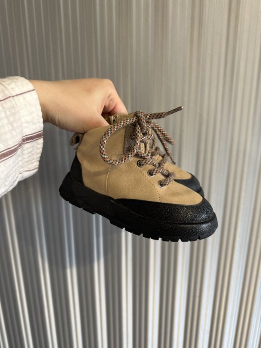 Дитячі ботінки кеди кросівки черевики Zara Зара розмір 23 оригінал