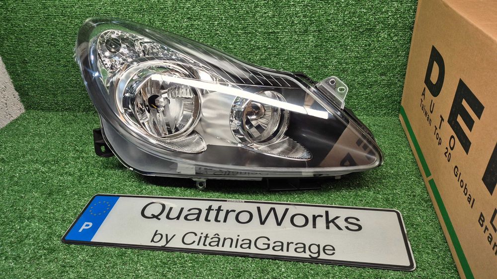 OPEL Corsa D Hatchback S07-07.06-08.14-ÓTICA/FAROL FRENTE DIREITA NOVA