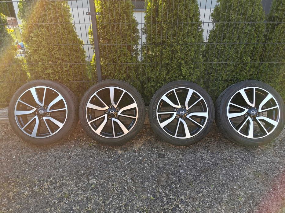 Felgi Aluminiowe NISSAN 19 cali + czujniki TPMS