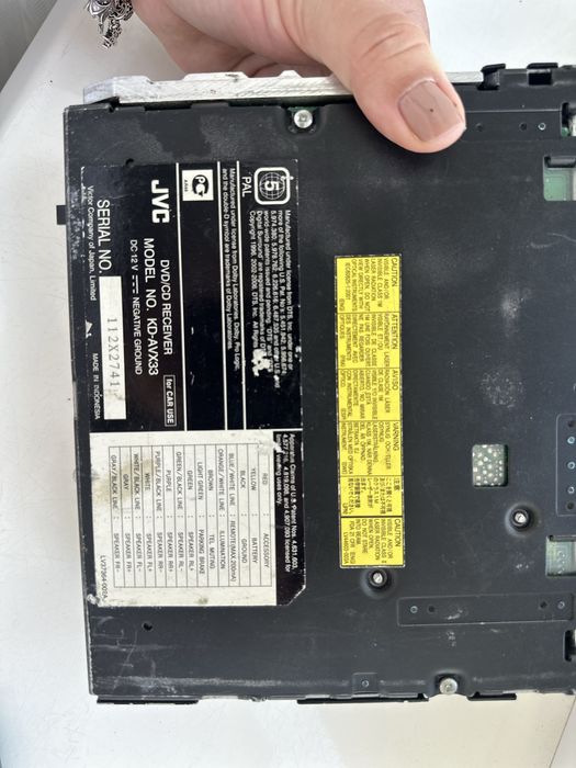 JVC EXAD KD-AVX33 Автомагнитола DVD