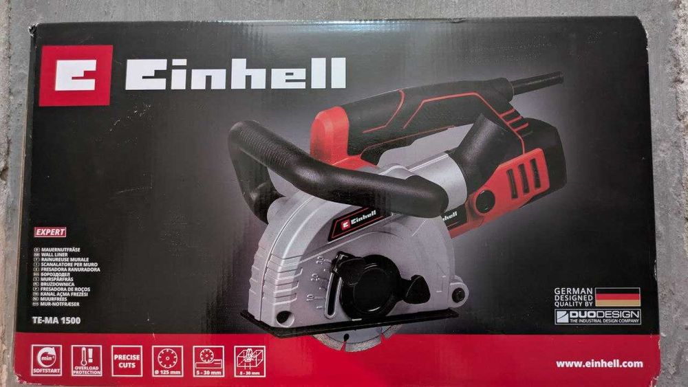 Roçadora de parede 125 mm 1500 w Einhell TE-MA